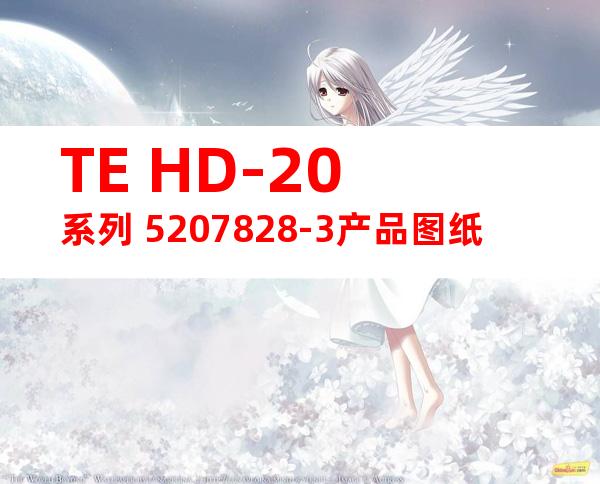 TE HD-20系列 5207828-3产品图纸
